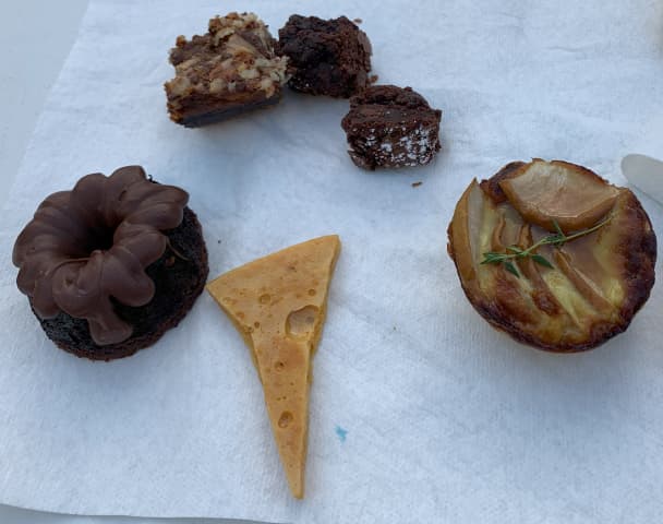 A selection of desserts