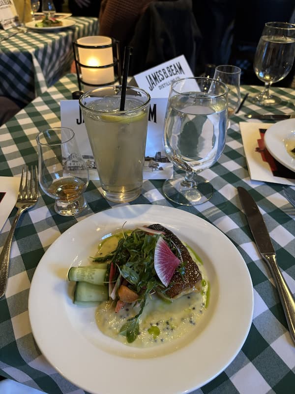 MISO-Glazed Black Cod with sea bean salad and caviar