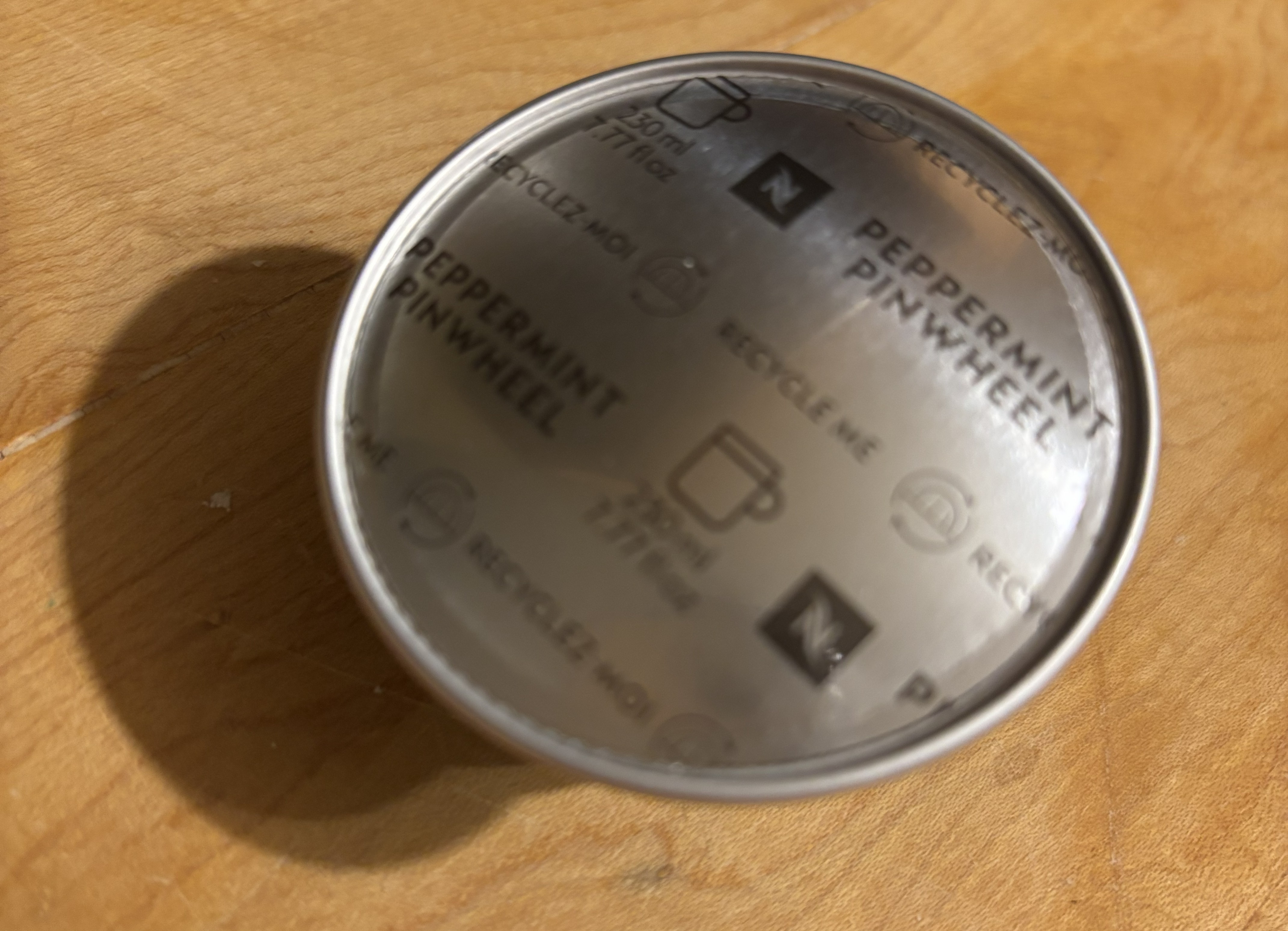 Nespresso Peppermint Pinwheel Pod