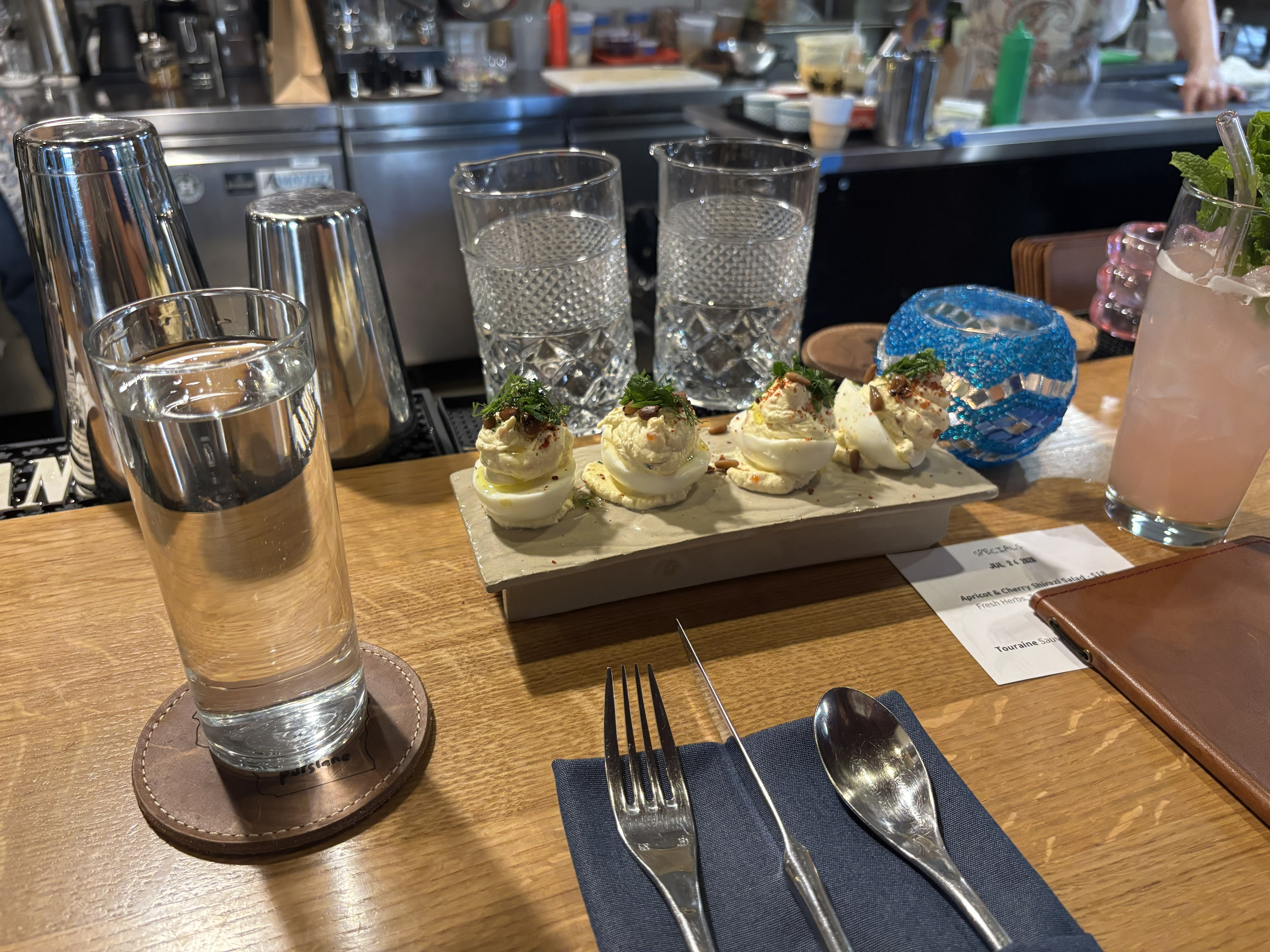 Deviled Eggs at Purslane